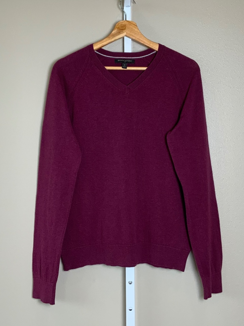 Banana Republic Cotton V-Neck Sweater